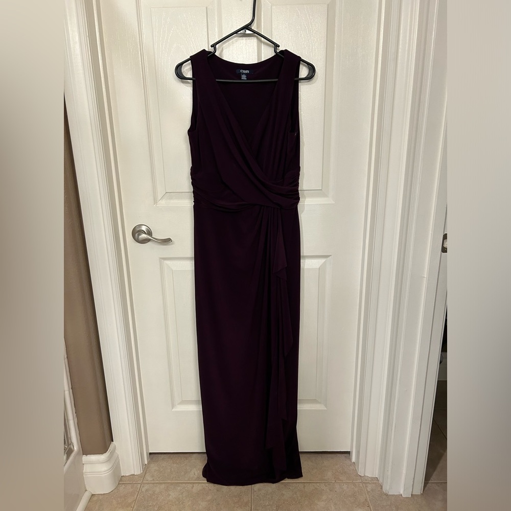 Chaps, size 12, plum color